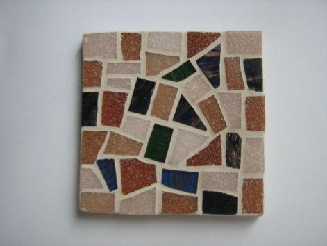 mozaik poháralátét